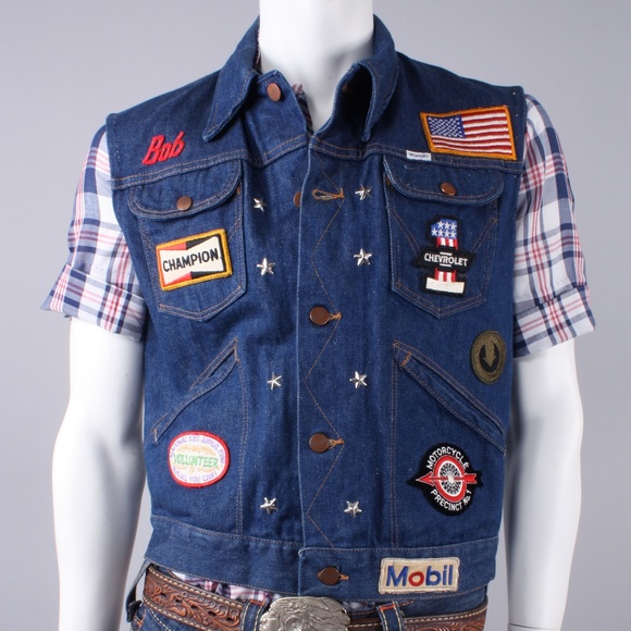 jean jacket vest men